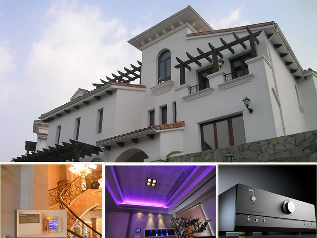 Bao Xi Town villa intelligent home systems engineering